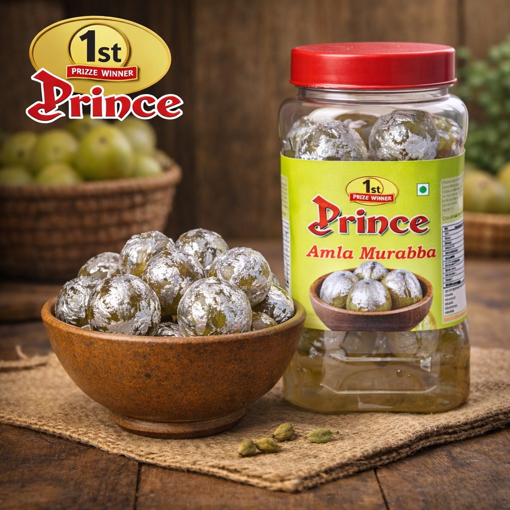 Amla Murabba (With Silver Leaves)